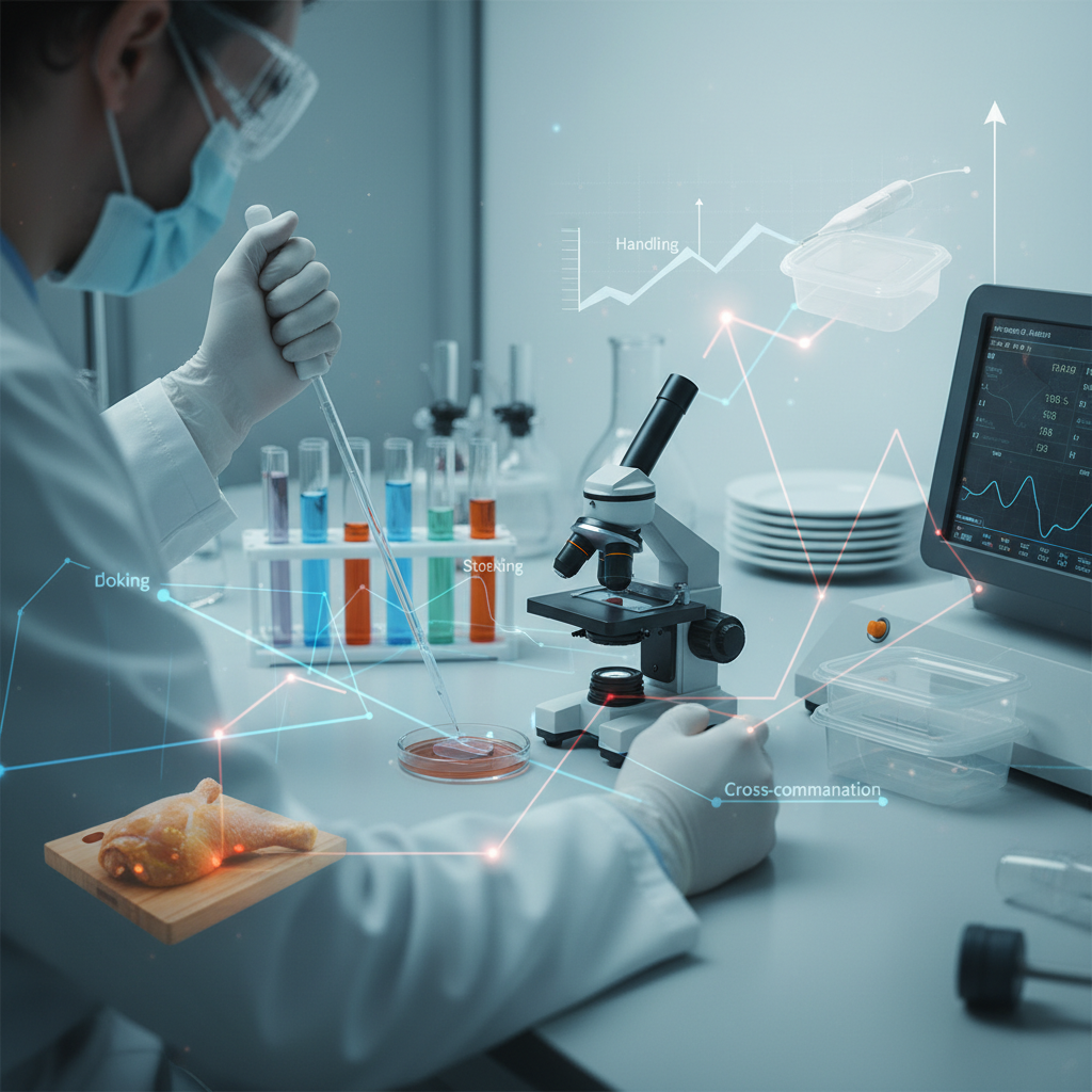 Encontrar trazas de una bacteria en un alimento no significa, por sí solo, que vayas a enfermar