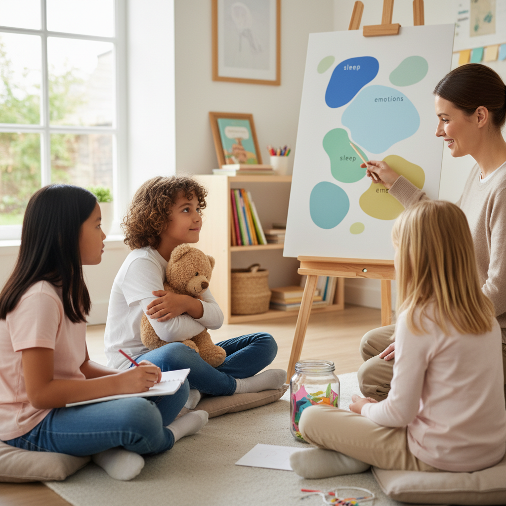 Las pesadillas persistentes en niños pueden estar ligadas al sueño y la regulación emocional, y hay formas de romper ese ciclo sin fármacos