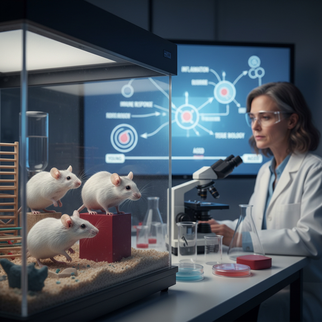 Los ratones más viejos podrían mostrar lo que los modelos jóvenes pasan por alto sobre cáncer y envejecimiento