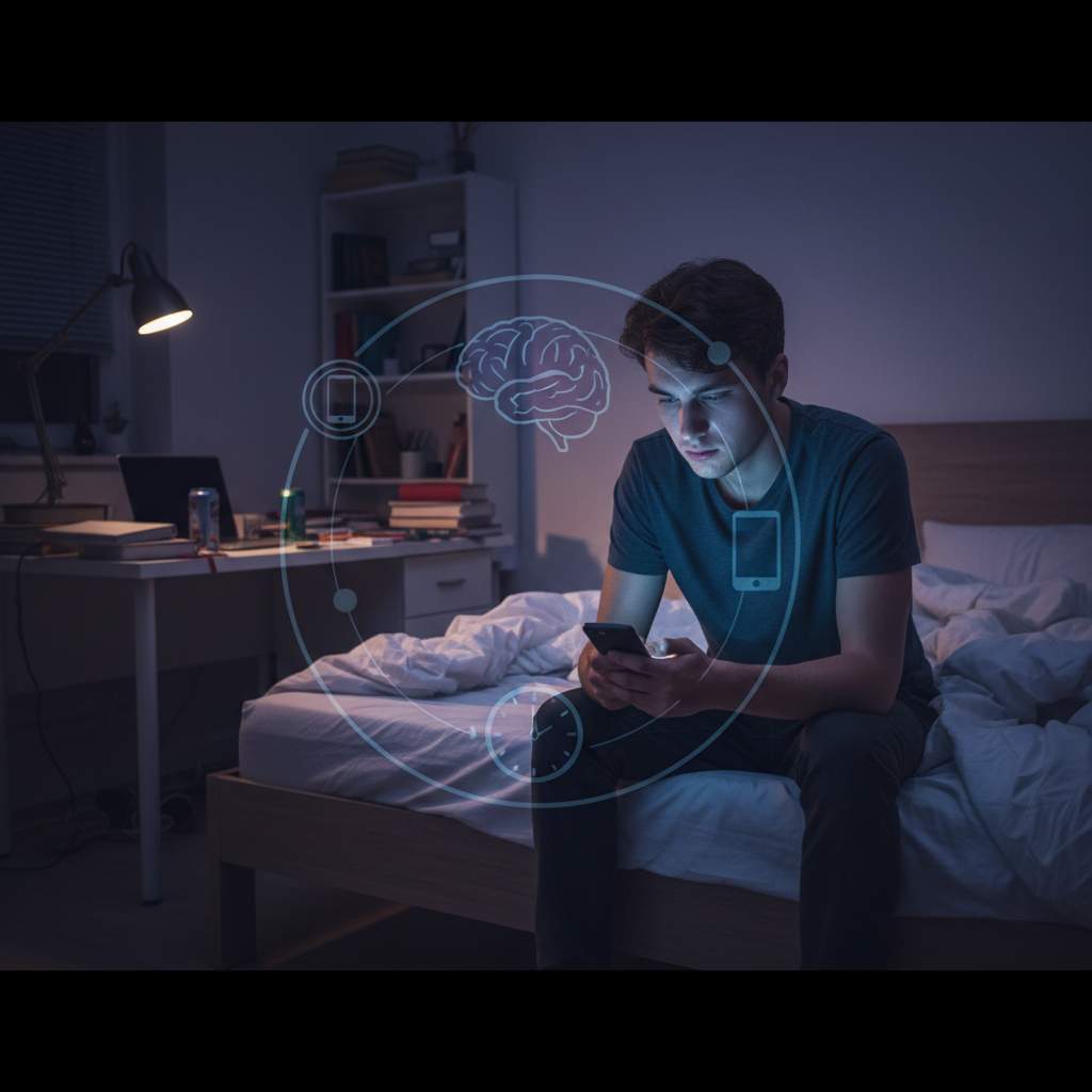 Dormir mal y sufrir más emocionalmente parecen alimentarse mutuamente en los jóvenes, y las redes pueden empeorar el ciclo